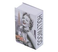 Diversion Book Safe with Combination Lock,Money Hiding Box,Safe Secret Hidden Metal Lock Box,Collection Box,7.1" X 4.6" X 2 .2"