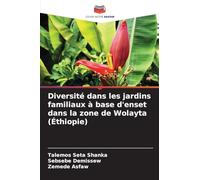 Diversité dans les jardins familiaux à base d'enset dans la zone de Wolayta (Éthiopie)