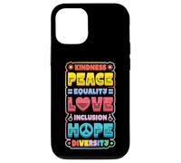 Diversity Equality Love Peace Human Rights Social Justice Case for iPhone 12/12 Pro