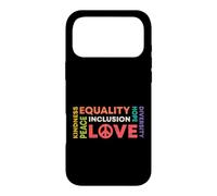 Diversity Equality Love Peace Human Rights Social Justice Case for iPhone 17 Pro Max