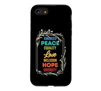 Diversity Equality Love Peace Human Rights Social Justice Case for iPhone SE (2020) / 7/8