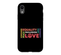 Diversity Equality Love Peace Human Rights Social Justice Case for iPhone XR