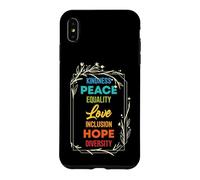 Diversity Equality Love Peace Human Rights Social Justice Case for iPhone XS Max