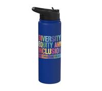 Diversity Equity and Inclusion are Christian Values Stainless Steel Insulated Water Bottle