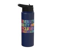 Diversity Equity and Inclusion are Christian Values Stainless Steel Insulated Water Bottle