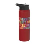 Diversity Equity and Inclusion are Christian Values Stainless Steel Insulated Water Bottle