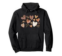 Diversity Heart Skin Tones Black Pride Melanin Kindness Pullover Hoodie