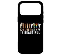 Diversity Is Beautiful ASL Sign Language Equity Inclusion Case for iPhone 17 Pro Max