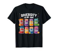 Diversity is My Jam Diversity Cute Social Justice Awarness T-Shirt