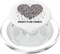 Diversity Is Our Strength PopSockets PopGrip for MagSafe