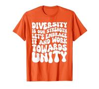 Diversity is Our Strength Work Towards Unity Anti Bullying T-Shirt
