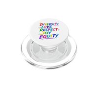 Diversity Love Respect Joy Equitity PopSockets PopGrip for MagSafe