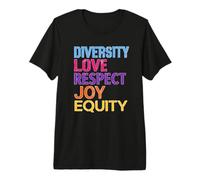Diversity Love Respect Joy Equitity Premium T-Shirt