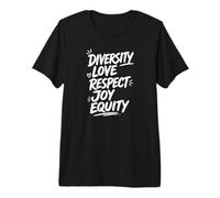 Diversity Love Respect Joy Equitity Premium T-Shirt