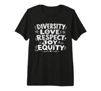 Diversity Love Respect Joy Equitity Premium T-Shirt