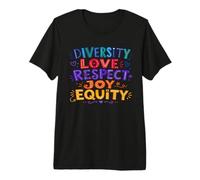 Diversity Love Respect Joy Equitity Premium T-Shirt