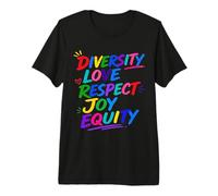Diversity Love Respect Joy Equitity Premium T-Shirt