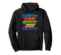 Diversity Love Respect Joy Equitity Pullover Hoodie
