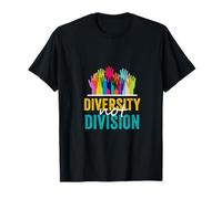 Diversity Not Division Equality Unity Message T-Shirt