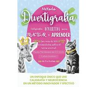 DIVERTIBOOKS - Método Divertigrafía: Caligrafía Divertida Para Practicar y Aprender - Cuaderno de Caligrafía Cursiva con Pauta Montessori 3,5 mm - De ... sobre el aprendizaje de la escritura.