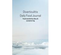 Diverticulitis Daily Food Journal: Daily food sensitivity journal and symptom log for diverticulitis and other digestive issues (cloud cover)