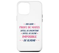 Divertido PROFE DE MATES mujer Una gran PROFE DE MATES Case for iPhone 12 Pro Max