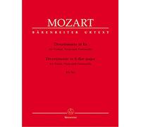 Divertimento in E-flat major for Violin, Viola and Violoncello K.563 (Parts)