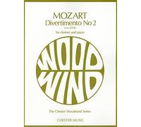 Divertimento No 2, from K439b for Clarinet and Piano (Chester Woodwind): The Chester Woodwind Series