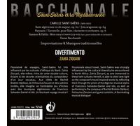 DIVERTIMENTO / ZAHIA ZIOUANI BACCHANALE: SAINT-SAËNS ET LA MÉDITERRANÉE NEW CD