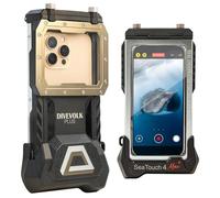 DIVEVOLK Underwater Touchscreen housing compatiable for iPhone 12/12 Pro/12 Pro Max/13/13 Pro/13 Pro Max/14/14 Pro/14 Pro Max/15/15 Pro/16Pro/16Pro Max