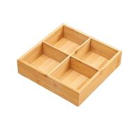 Divided Serving Tray for Hot Pot, Vegetable & Fruit Platter, Snack Plate for Home, Restaurant, Tea House & Party - Stylish Design