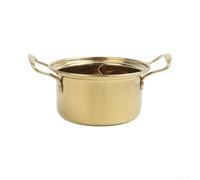 Divided Stainless Hot Pot 17cm Two Flavour(6 Steel ear pot)