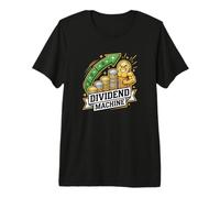 Dividend Growth Machine Financial Freedom Premium T-Shirt