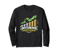 Dividend Growth Machine Financial Independence Design Long Sleeve T-Shirt