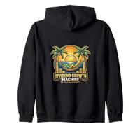Dividend Growth Machine Investor Gift Hammock Lifestyle Zip Hoodie