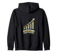 Dividend Growth Machine Passive Income Strategy Gear Zip Hoodie