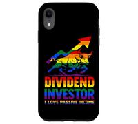 Dividend Investor Bullish Passive Income Rainbow Theme Case for iPhone XR