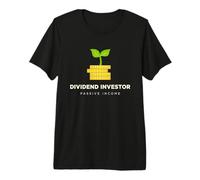 Dividend Investor Passive Income Stock Market Investor Premium T-Shirt