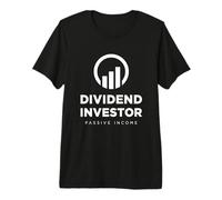 Dividend Investor Passive Income Stock Market Investor Premium T-Shirt