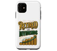 Dividend Investor Stock Market Investor Financial Freedom Case for iPhone 11