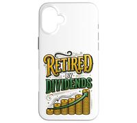 Dividend Investor Stock Market Investor Financial Freedom Case for iPhone 16 Plus