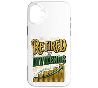 Dividend Investor Stock Market Investor Financial Freedom Case for iPhone 16 Plus
