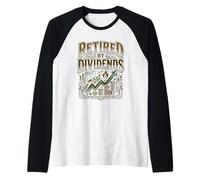 Dividend Investor Stock Market Investor Financial Freedom Raglan Baseball Tee