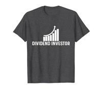 Dividend Investor T-Shirt, Men, Dark Heather Grey, XX-Large