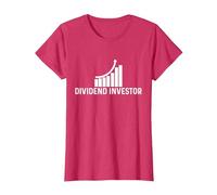 Dividend Investor T-Shirt, Women, Red Heather, 3X-Large