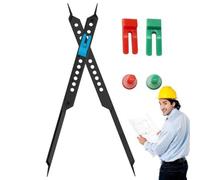 Divider Drawing Tool for Artists - Architect Scale Ruler Divider