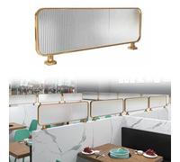 Divider Screen for Dining Kitchen Office & RestaurantStylish Low Fence for Bedroom & Hotel DecorProtective Barrier for Social Dining & Events