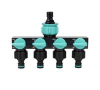 ＡＷＨＡＯ Divider Valve Hose Splitter Faucet Water with Separate Control Valves PP Body Simple Joints Suitable for Garden Hoses Sprinkler Lines car Household Outdoor tasks, Blue
