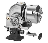Dividing Head Set with Chuck and Tailstock for Milling and Grinding Machines