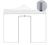 Divina Garden Side Towel 2x2m White Waterproof with Folding Door for Folding Gaz